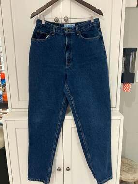 Vintage L.A. Blues High Waisted Mom Jeans Size 14 Relaxed Tapered Leg